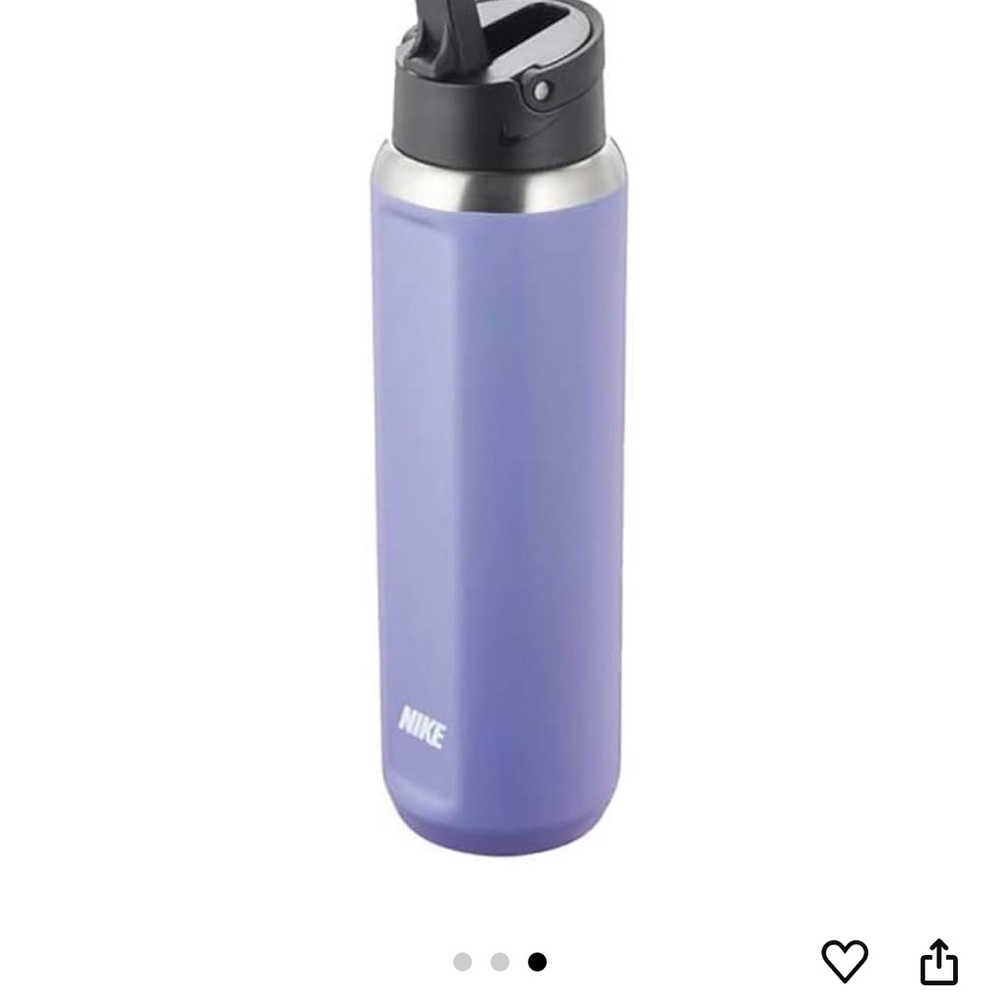 NIKE HY2016-501 SS Recharge Straw Bottle for Cold Insulation, 24 oz/700 ml